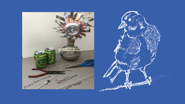 Wind spinners at home