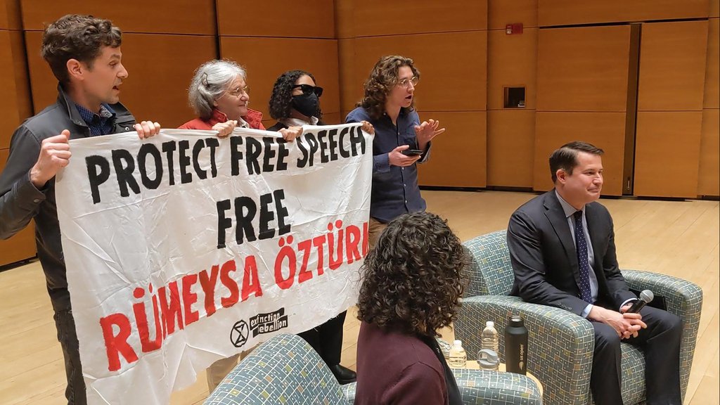 Free Speech Free Rumeysa - Moulton action