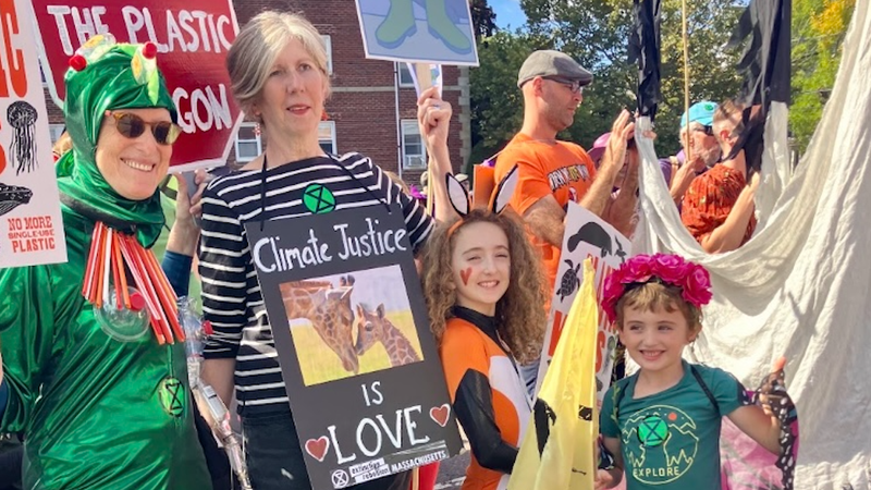 XR at HONK! Parade